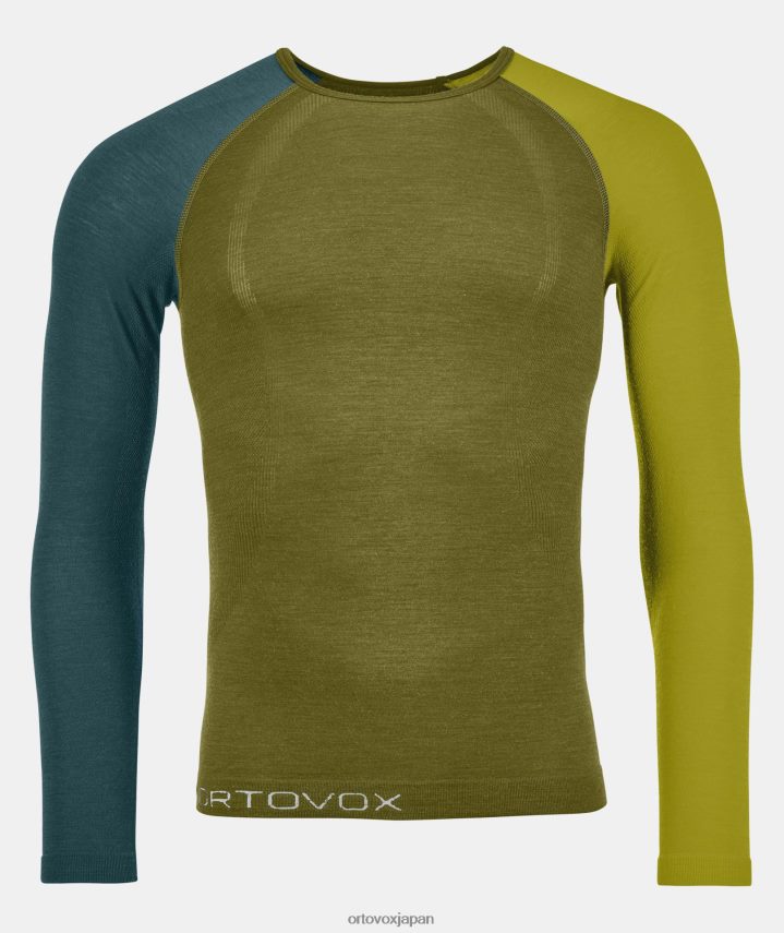 ORTOVOX 120コンプライトロングスリーブ 男性 甘いアリソン T8N0B6328 衣類