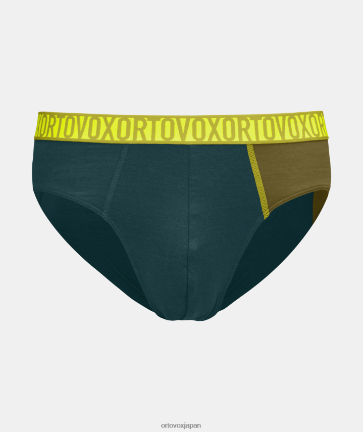 ORTOVOX 150 の重要なブリーフ 男性 暗い太平洋 T8N0B6345 衣類