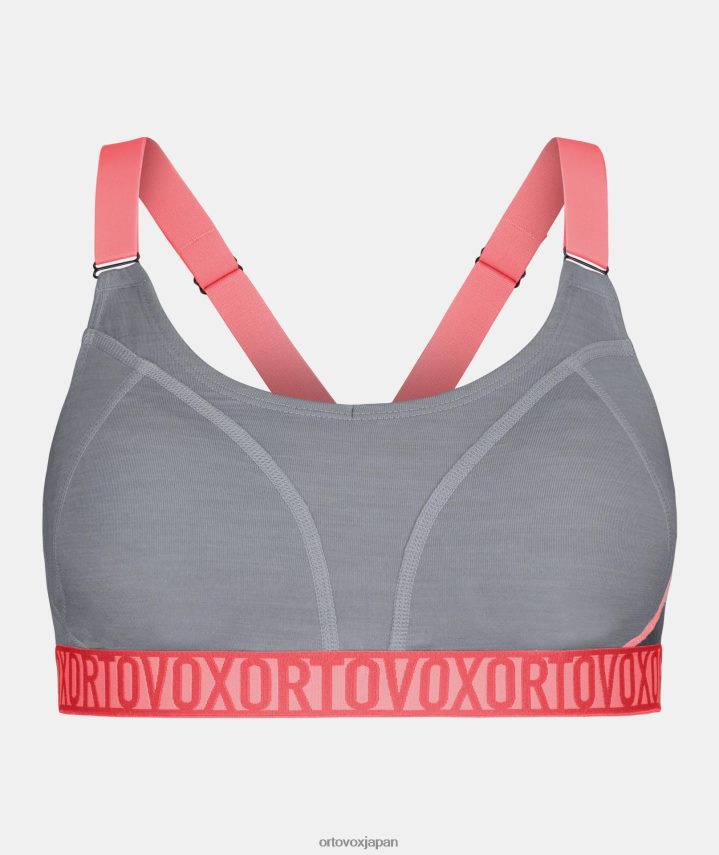 ORTOVOX 150のエッセンシャルスポーツトップ 女性 グレーブレンド T8N0B6948 衣類