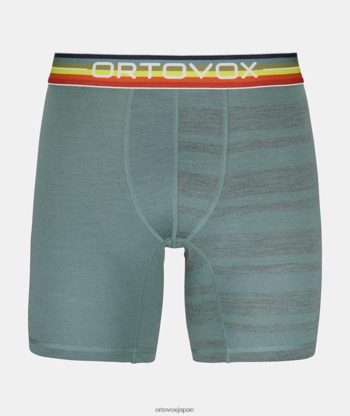 ORTOVOX 185 ロックンウールボクサー 男性 アークティックグレー T8N0B668 衣類