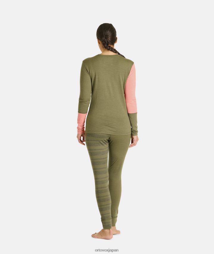 ORTOVOX 185 ロックンウール長袖 女性 アークティックグレー T8N0B6776 衣類