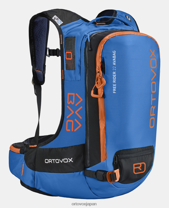 ORTOVOX フリー ライダー 22 avabag、avabag ユニットなし ユニセックス セーフティブルー T8N0B61513 バッグ