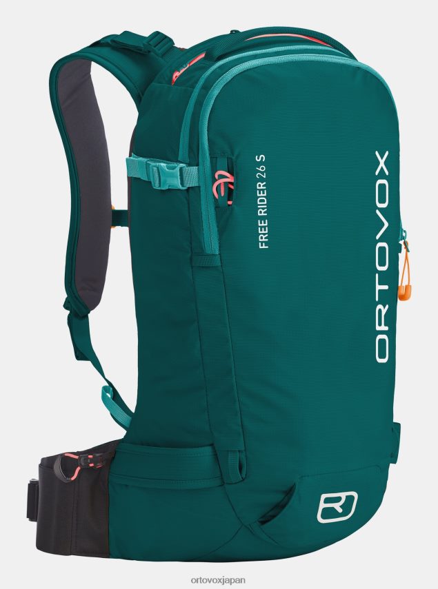 ORTOVOX フリーライダー26S ユニセックス パシフィックグリーン T8N0B61337 バッグ