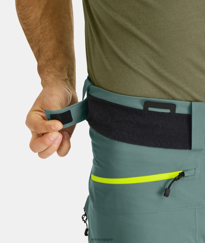 ORTOVOX 3Lディープシェルパンツ 男性 アークティックグレー T8N0B632 衣類