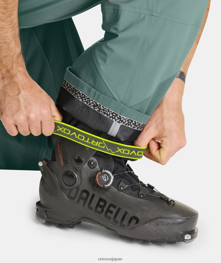 ORTOVOX 3Lディープシェルパンツ 男性 アークティックグレー T8N0B632 衣類