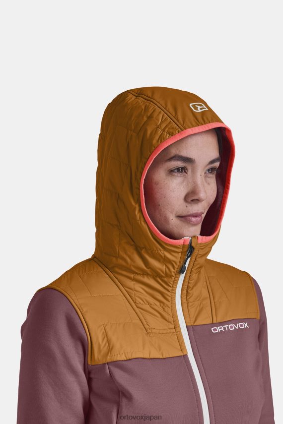 ORTOVOX フリースプラスフーディ 女性 マウンテンローズ T8N0B61014 衣類