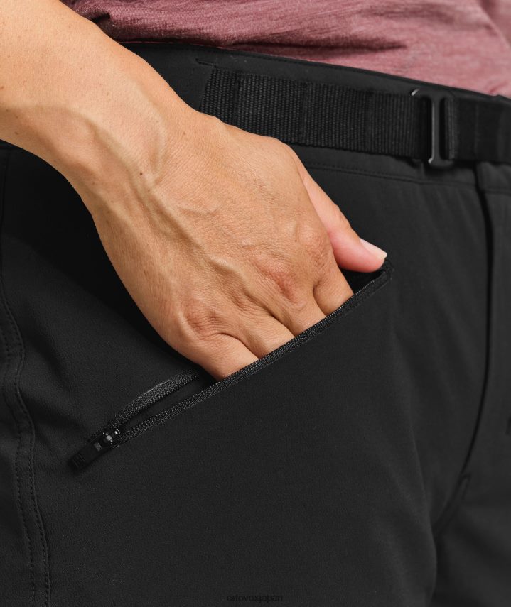 ORTOVOX ブレンタパンツ 女性 黒いカラス T8N0B61101 衣類
