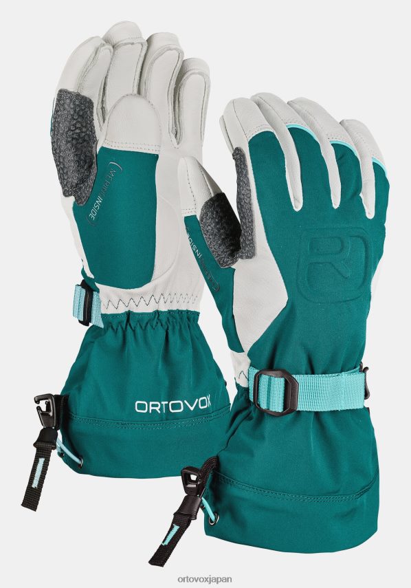 ORTOVOX メリノフリーライドグローブ 女性 パシフィックグリーン T8N0B61118 アクセサリー
