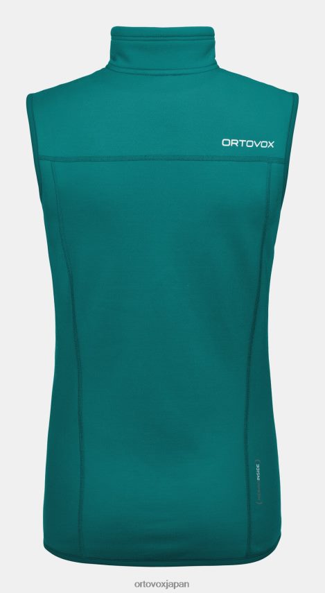 ORTOVOX フリースベスト 女性 パシフィックグリーン T8N0B61148 衣類
