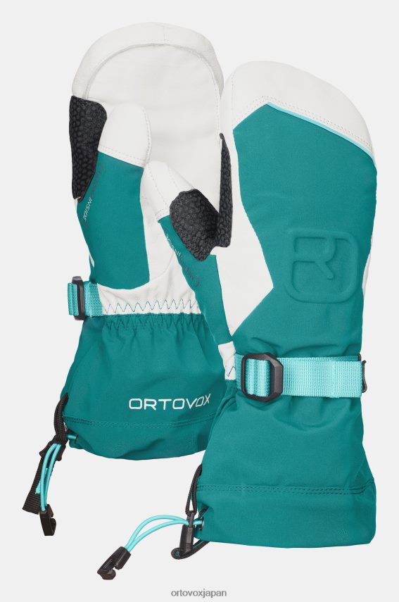 ORTOVOX メリノフリーライドミトン 女性 パシフィックグリーン T8N0B61229 アクセサリー