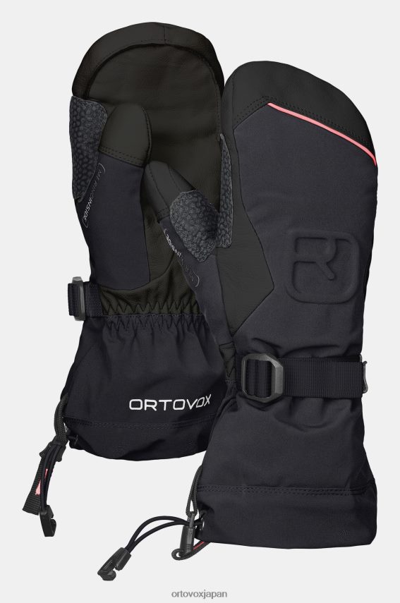 ORTOVOX メリノフリーライドミトン 女性 黒いカラス T8N0B61230 アクセサリー