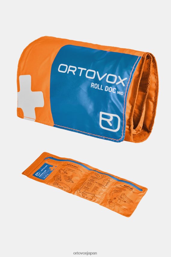 ORTOVOX 応急処置ロール ドキュメント ミッド ユニセックス ショッキングオレンジ T8N0B61539 装置