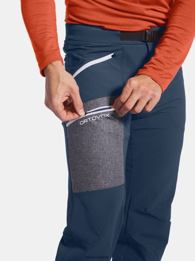 ORTOVOX セベデールパンツ 男性 ペトロールブルー T8N0B6234 衣類