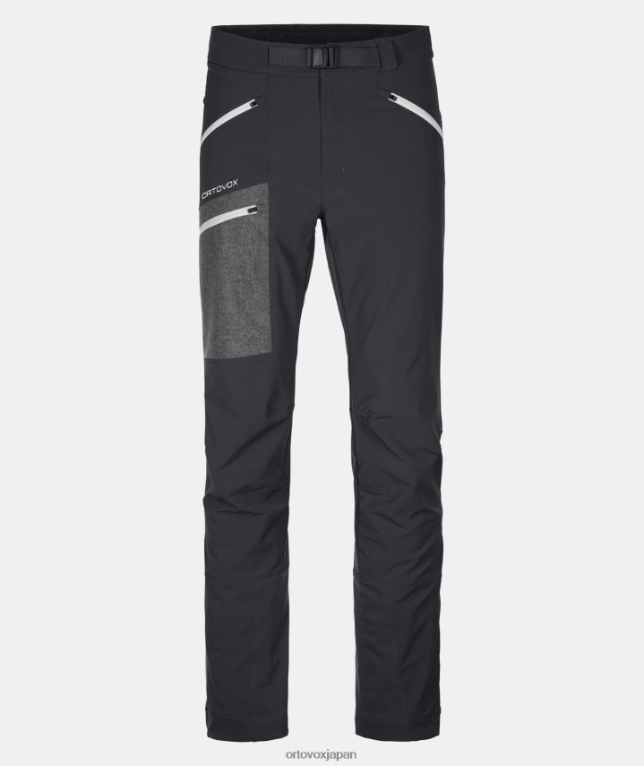 ORTOVOX セベデールパンツ 男性 黒いカラス T8N0B6235 衣類