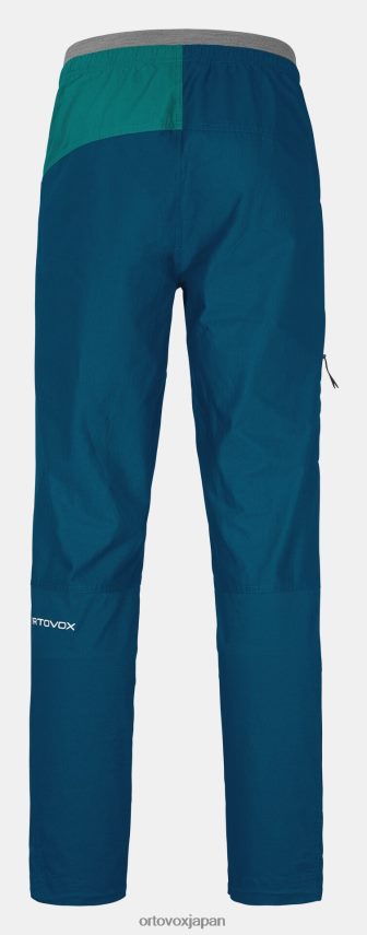 ORTOVOX ヴァルボンパンツ 男性 ペトロールブルー T8N0B6315 衣類