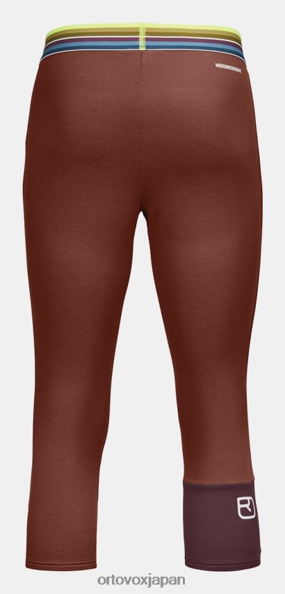 ORTOVOX フリースライトショートパンツ 男性 クレイオレンジ T8N0B6322 衣類