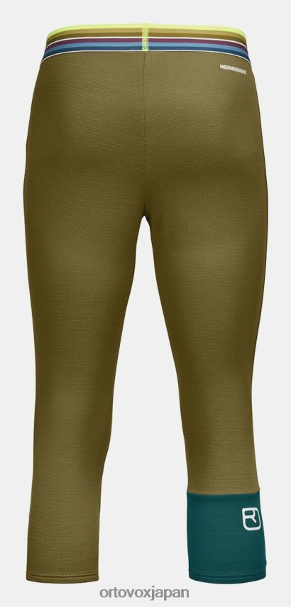 ORTOVOX フリースライトショートパンツ 男性 緑の苔 T8N0B6325 衣類