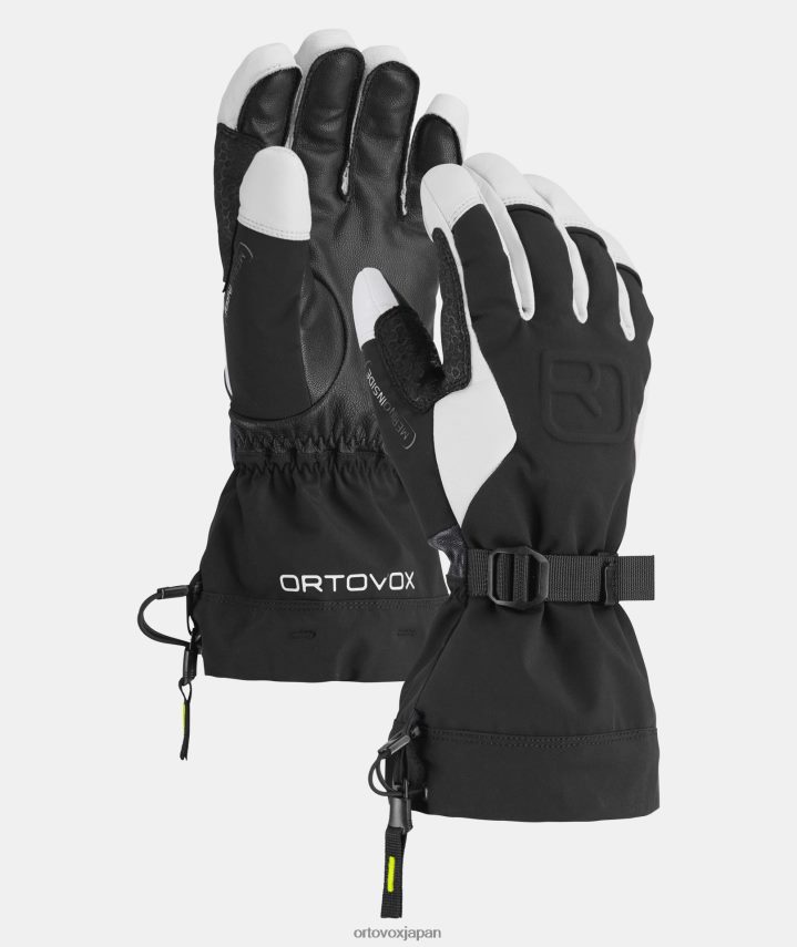 ORTOVOX メリノフリーライドグローブ 男性 黒いカラス T8N0B6360 アクセサリー