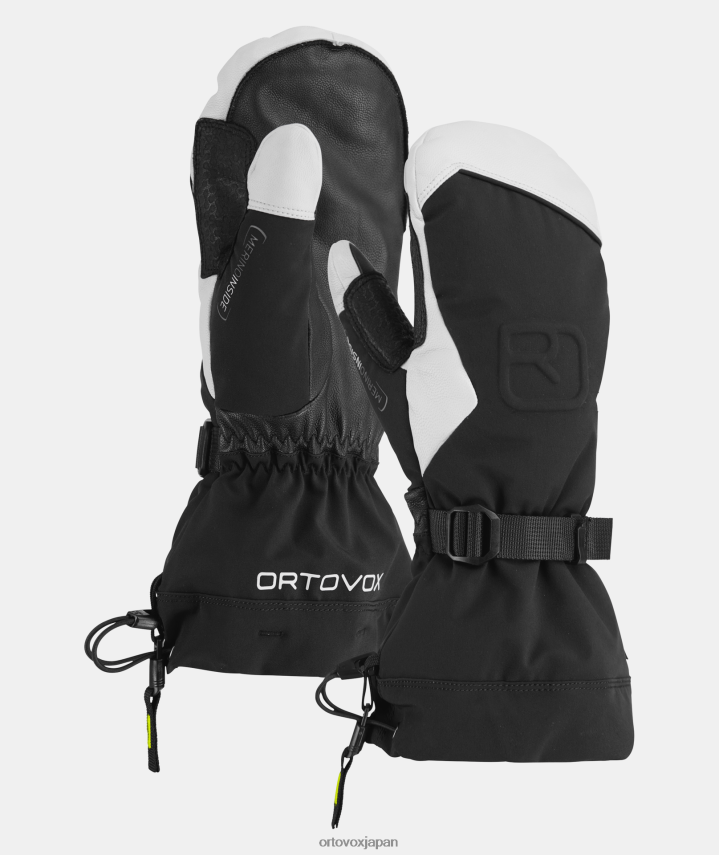 ORTOVOX メリノフリーライドミトン 男性 黒いカラス T8N0B6439 アクセサリー