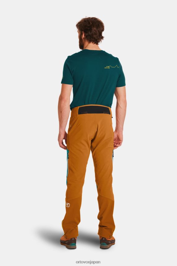 ORTOVOX ウェストルペン ソフトシェル パンツ 男性 ペトロールブルー T8N0B6446 衣類