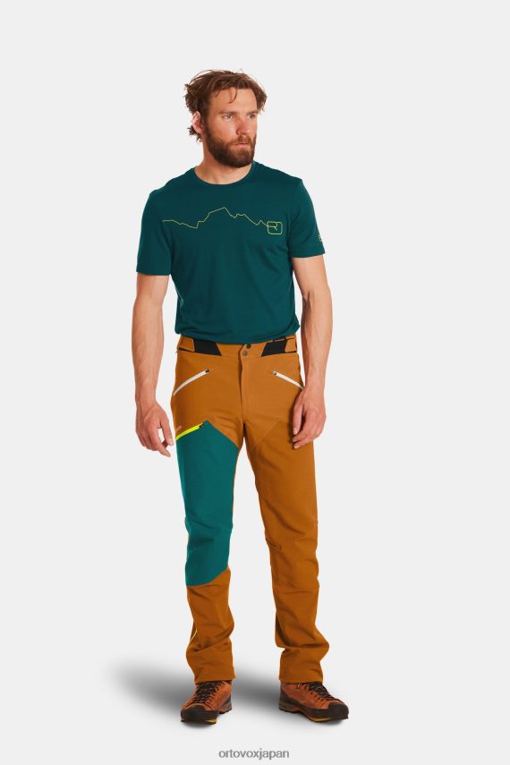 ORTOVOX ウェストルペン ソフトシェル パンツ 男性 ずるいキツネ T8N0B6447 衣類