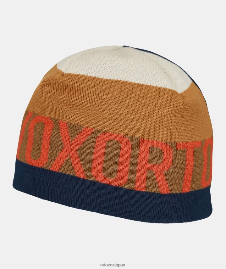 ORTOVOX パッチワークビーニー帽 男性 深海 T8N0B6475 アクセサリー