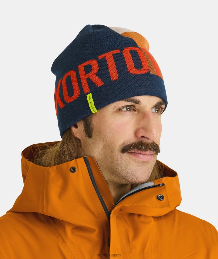 ORTOVOX パッチワークビーニー帽 男性 アークティックグレー T8N0B6477 アクセサリー