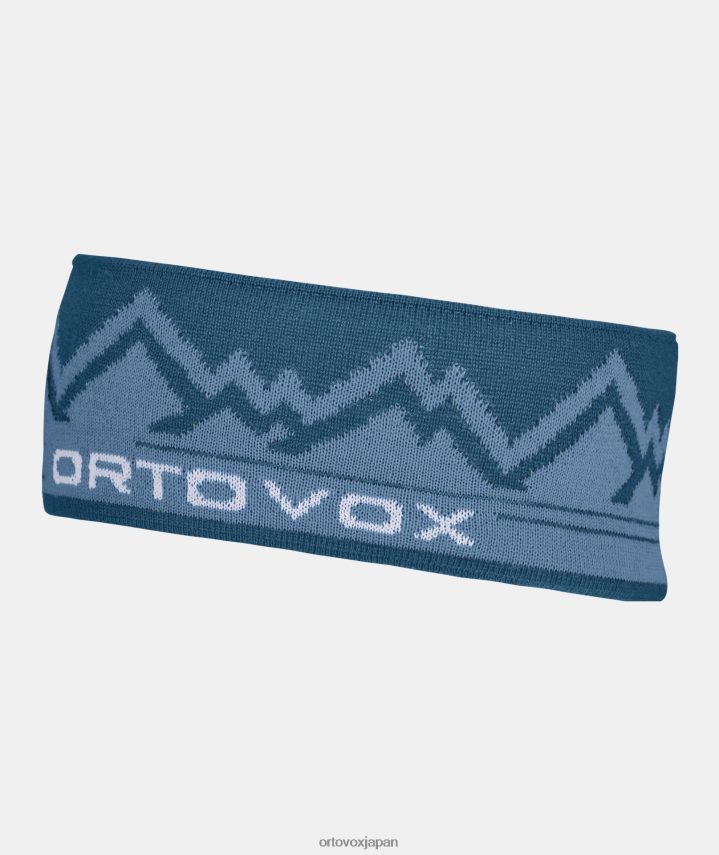 ORTOVOX ピークヘッドバンド 男性 ペトロールブルー T8N0B6529 アクセサリー