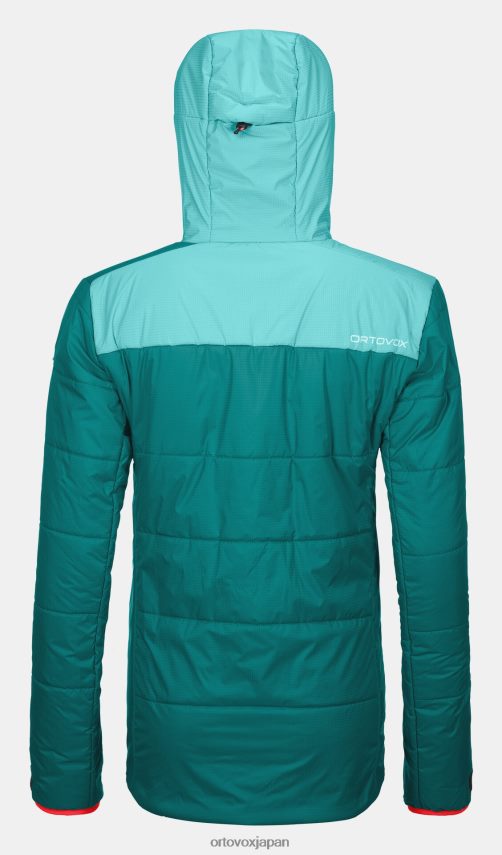 ORTOVOX スイスウール ジナル ジャケット 女性 パシフィックグリーン T8N0B6764 衣類