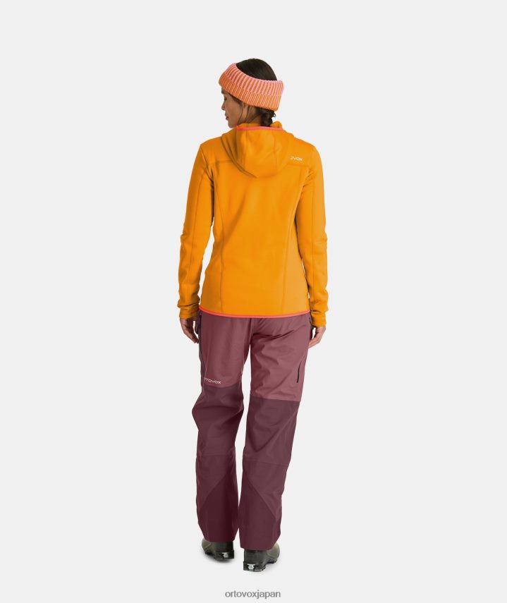 ORTOVOX フリースパーカー 女性 パシフィックグリーン T8N0B6888 衣類