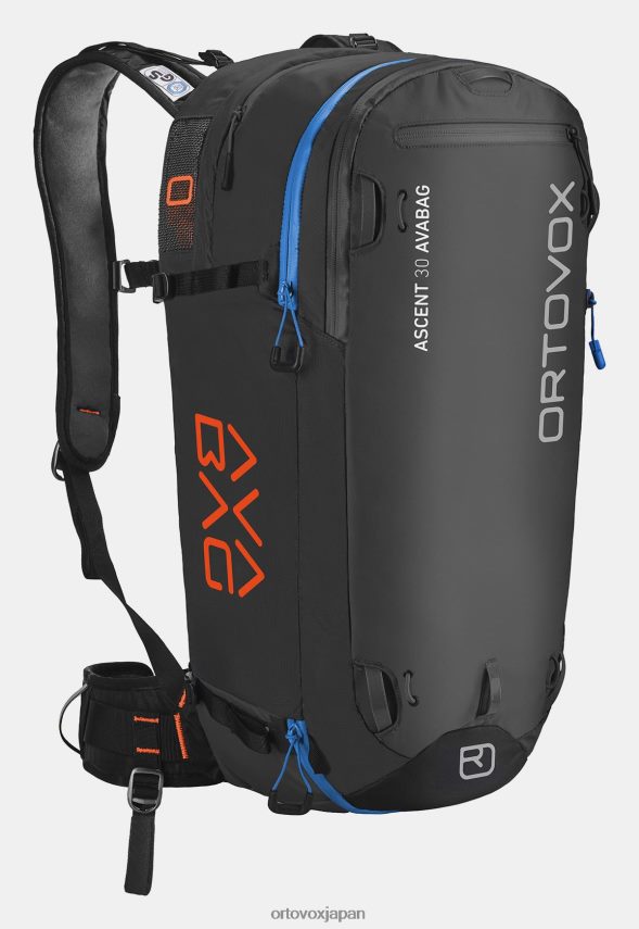ORTOVOX ascent 30 avabag avabag ユニットなし ユニセックス 黒無煙炭 T8N0B61516 バッグ