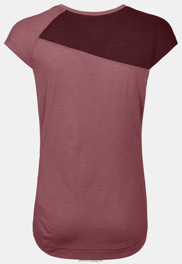 ORTOVOX 120テックTシャツ 女性 マウンテンローズ T8N0B61197 衣類