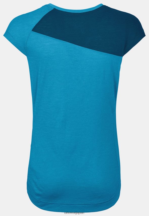 ORTOVOX 120テックTシャツ 女性 ヘリテージブルー T8N0B61198 衣類