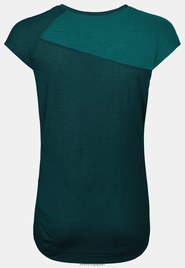 ORTOVOX 120テックTシャツ 女性 暗い太平洋 T8N0B61199 衣類