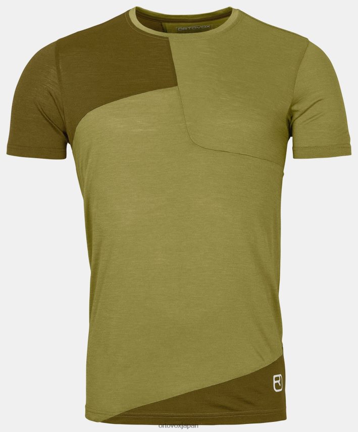 ORTOVOX 120テックTシャツ 男性 甘いアリソン T8N0B6537 衣類