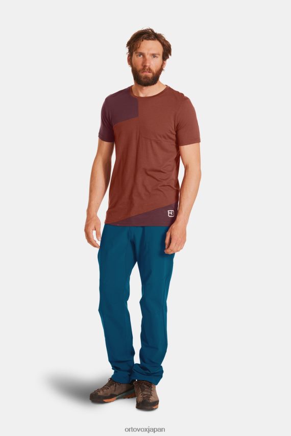 ORTOVOX 120テックTシャツ 男性 甘いアリソン T8N0B6537 衣類