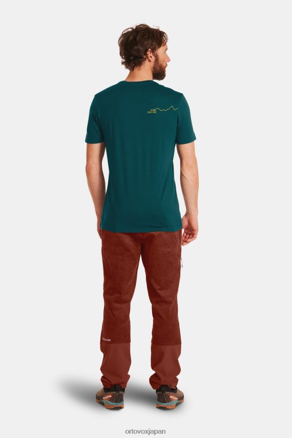 ORTOVOX 120テックマウンテンTシャツ 男性 ダーティデイジー T8N0B6670 衣類