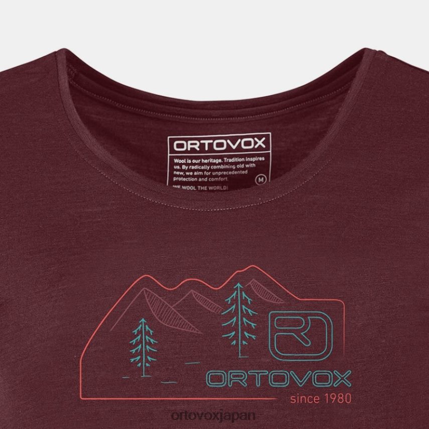 ORTOVOX 140 クールなヴィンテージバッジ TS 女性 ワイン試飲会 T8N0B61061 衣類